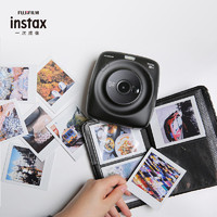 FUJIFILM 富士 instax SQ20数码预览拍立得礼盒装sq10/6 mini90升级方形相机送 黑色