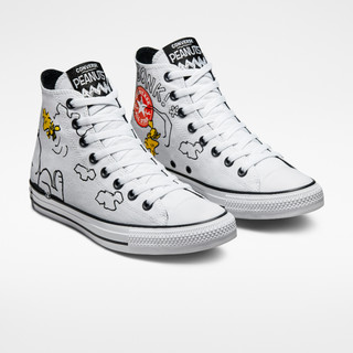 CONVERSE 匡威 x Peanuts All Star 中性高帮帆布鞋 A01872C