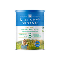 BELLAMY'S 贝拉米 保税 澳洲进口贝拉米有机牛奶粉3段宝宝婴幼儿配方奶900g*6罐三段