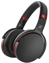 SENNHEISER 森海塞尔 HD 458BT 降噪蓝牙耳机智能控制应用程序 [国内正版] 508968 黑色 x 红色