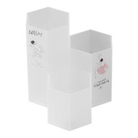 YUHE 誉禾 1213 笔筒 透明白 单个装