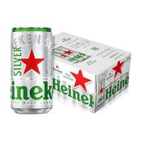 Heineken 喜力 星银 啤酒 248ml*24听