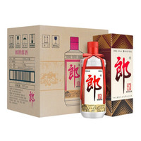 LANGJIU 郎酒 郎牌郎酒 2020年 53%vol 酱香型白酒 500ml*6瓶 整箱装