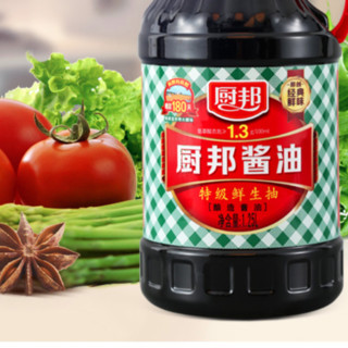 厨邦 特级鲜生抽 1.25L