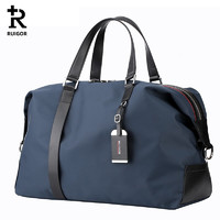 RUIGOR 瑞戈 旅行包男女行李包手提包旅游包旅行袋斜挎包大容量出差包运动包健身包 蓝色