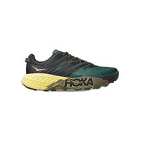 HOKA ONE ONE Speedgoat 4 男子越野跑鞋 1106525-MLML 桃木绿/聚光黄 40.5