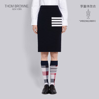 THOM BROWNE 女士 2022春夏裙子 四条纹羊毛铅笔裙