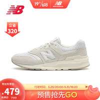 New Balance NB官方男鞋女鞋997H系列CM997HCC时尚舒适运动休闲鞋 CM997HCB白色 41.5(脚长26cm) CM997HCB白色 44.5(脚长28.5cm)