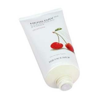 THE FACE SHOP 菲诗小铺 每日草本樱桃泡沫洁面膏 170ml