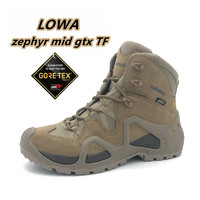 LOWA ZEPHYR GTX TF户外男女登山鞋防水沙漠靴徒步鞋战术靴作战靴 防水版男款土狼色(coyote) 41