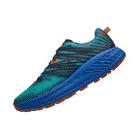 HOKA ONE ONE Speedgoat 4 男子越野跑鞋 1106525-ADGB 亚特兰蒂斯/电光蓝 40