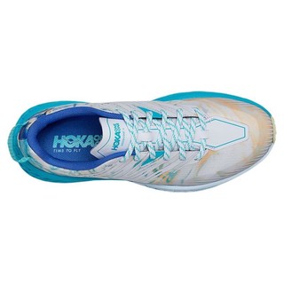 HOKA ONE ONE Speedgoat 4 男子越野跑鞋 1106525-TGT 白色/蓝色 42.5