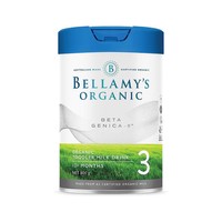 BELLAMY'S 贝拉米 A2系列 白金版 有机幼儿奶粉 澳版 3段 800g