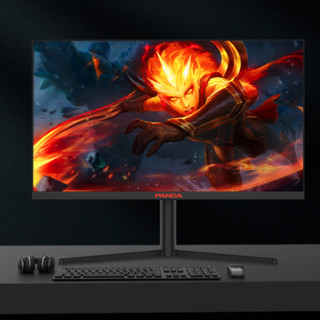 PANDA 熊猫 PF27QD5 27英寸 VA FreeSync 显示器 (2560×1440、144Hz、115%sRGB)