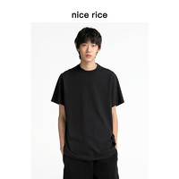 nice rice好饭 r.系列简约220克匹马棉短袖T恤NCC02016