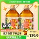  CHUCUI 初萃 中粮初萃食用油纯香菜籽油4000ml*2桶非转基因压榨烹饪营养纯正　