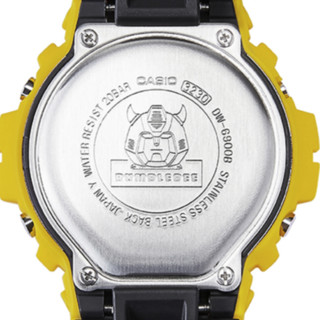 CASIO 卡西欧 G-SHOCK系列 53.2毫米石英腕表 DW-6900BUMB22-9P 变形金刚大黄蜂联名款