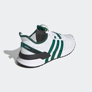 adidas ORIGINALS U_path Run 中性休闲运动鞋 FX5261 白/黑/绿 43