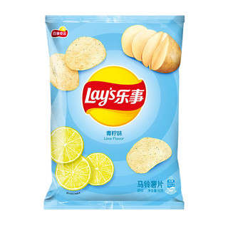 Lay's 乐事 薯片 青柠味 56g