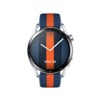 HUAWEI 华为 WATCH GT 3 智能手表 时尚款 46mm 蓝橙编织表带