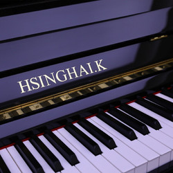 Xinghai 星海 AC系列 K121A 立式钢琴 凯旋出口版 121cm 亮光黑 专业演奏级 静音款