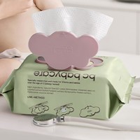 babycare bc babycare婴儿湿巾 新生儿手口湿纸巾紫盖湿巾 80抽 12包