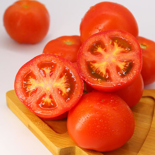 绿行者红又红番茄新鲜西红柿3斤/5斤沙瓤多汁生吃自然熟 1.5kg