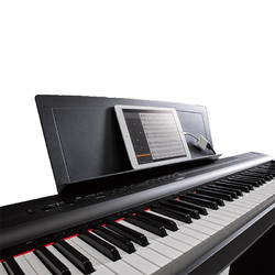 YAMAHA 雅马哈 P系列 P-125B 电钢琴 88键重锤 黑色 单机+单踏板