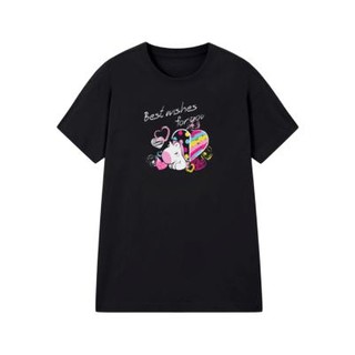 Semir 森马 独角兽系列 女士圆领短袖T恤 10-7421100019