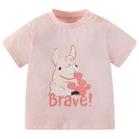gb 好孩子 WW21230161 儿童短袖T恤 粉红色 130cm