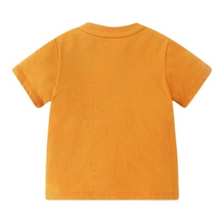 gb 好孩子 WW21230161 儿童短袖T恤 橙色 110cm