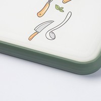 佳佰 304不锈钢+食品级PP塑料砧板防霉切菜板剁骨板