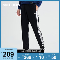 SKECHERS 斯凯奇 男子针织长裤运动时尚休闲束脚裤L320M204