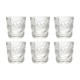 青苹果 日式玻璃杯家用水杯加厚冰川杯套装 矮款冰川杯
