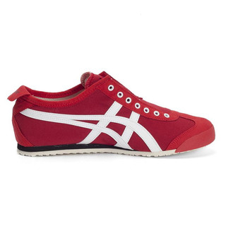 Onitsuka Tiger 鬼塚虎 MEXICO 66 SLIP-ON系列 中性休闲运动鞋 D3K0N-2301 大红/白色 40