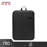 Samsonite 新秀丽 2021新款双肩包背包男 抗菌轻便商务电脑包HZ6