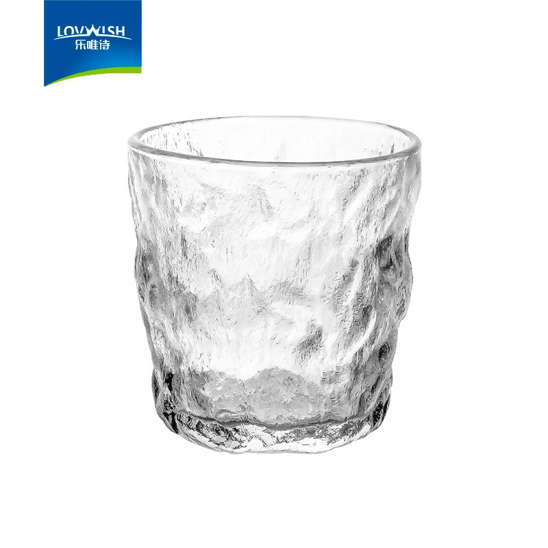 冰川纹玻璃杯 新中式冷萃茶杯