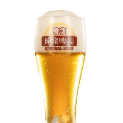 snowbeer雪花精酿原浆啤酒1l2瓶装