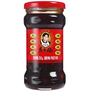 The Godmother 老干妈 风味豆豉油制辣椒酱 280g*2瓶