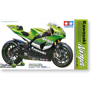 田宫摩托车1/12 川崎 Kawasaki Ninja ZX-RR静态拼装模型14109 田宫14109