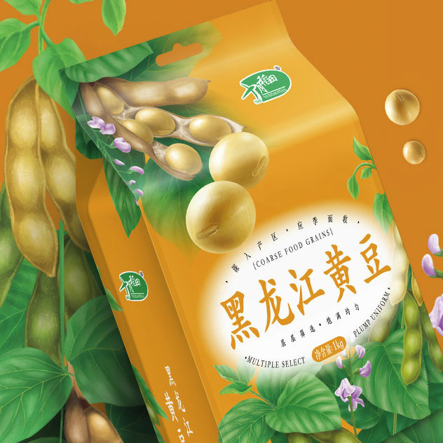 十月稻田 黑龙江黄豆 1kg