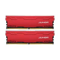 JUHOR 玖合 星辰系列 DDR4 3600MHz 台式机内存 马甲条 红色 32GB 16GB*2