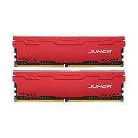 JUHOR 玖合 星辰系列 DDR4 3600MHz 台式机内存 马甲条 红色 32GB 16GB*2
