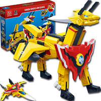 BanBao 邦宝 麒麟神兽金刚机甲机器人拼装积木儿童玩具手办礼物