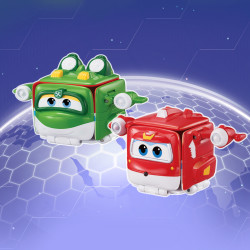 auldey奥迪双钻超级飞侠玩具男女孩礼物趣变包裹乐迪小青组合装