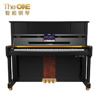 The ONE 壹枱 智能立式钢琴 S23古典钢琴专业演奏 123cm初学考级陪练原钢 德国进口