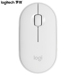 logitech 罗技 Pebble鹅卵石 无线鼠标 米白色