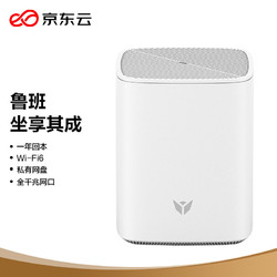 京东云 无线宝 能赚京豆的云路由器 WiFi6 5G双频千兆 无线家用 高速网络 光纤适用 鲁班64G畅享版 一年回本