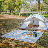 牧高笛 精致露营家用公园草地垫户外折叠便携可机洗野餐垫