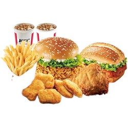 KFC 肯德基 电子券码 肯德基 夏季超值双人餐兑换券